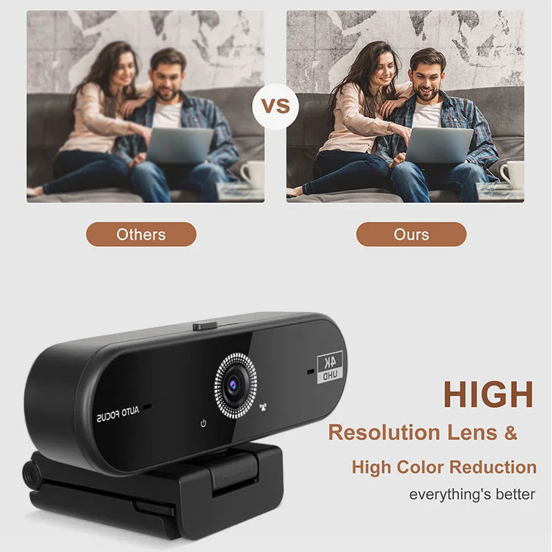 Small desktop webcam