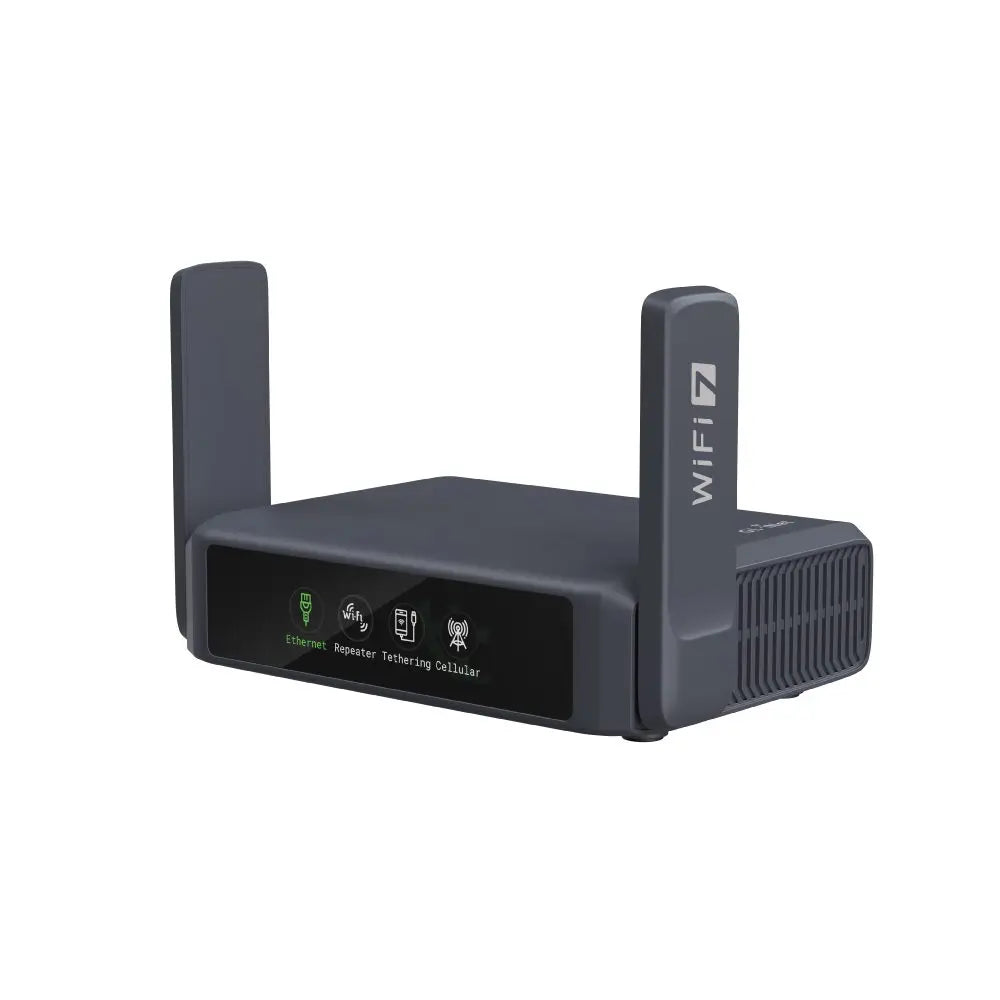 Compact travel router